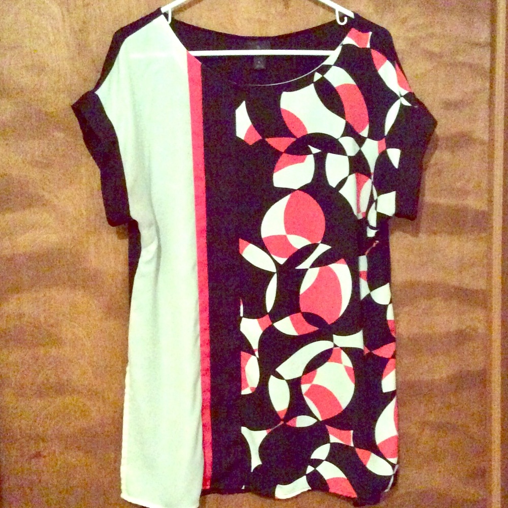 Color Block Blouse